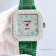 Swiss Quality Replica Cartier Santos 100 Watches Diamond Pave Case Hindu Arabic Dial (4)_th.jpg